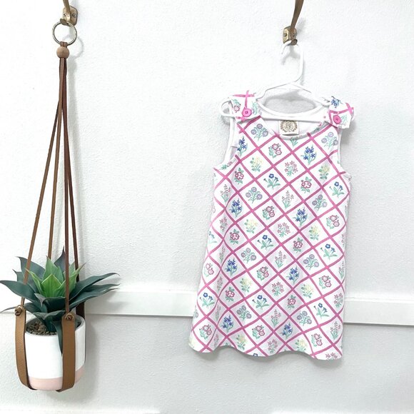 NWOT The Beaufort Bonnet Company Juliet Jumper Dress French Country Floral 7 - Picture 2 of 5